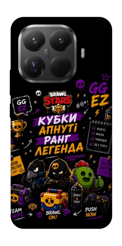 Чехол на Xiaomi 15T Pro Brawl Stars collage фото 1 из 1
