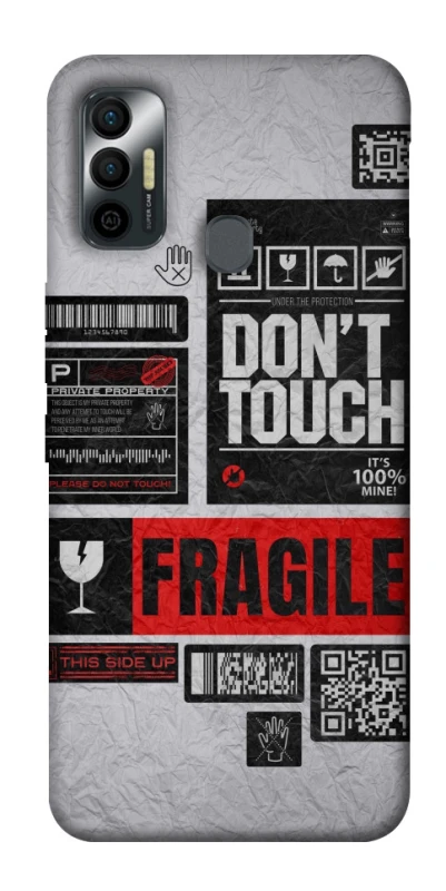 Чехол на TECNO Spark 7 Don't touch фото 1 из 1