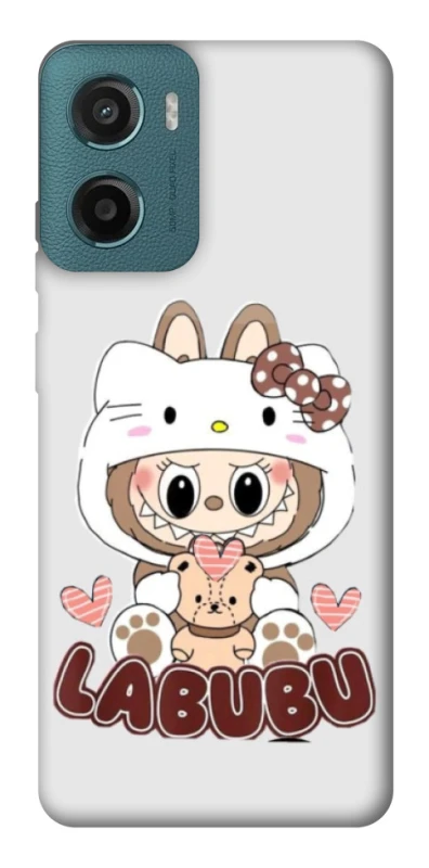 Чохол на Motorola Moto G06 Hello Kitty Labubu фото 1 з 1