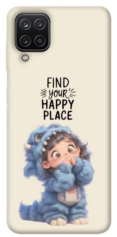 Чехол на Samsung Galaxy A12 Happy Place фото 1 из 1