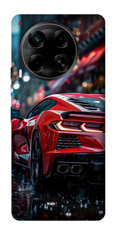 Чохол на TECNO Camon 30 (CL6) Red sports car фото 1 з 1