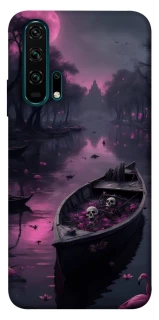 Чохол на Huawei Honor 20 Pro Boat and flamingo фото 1 з 1