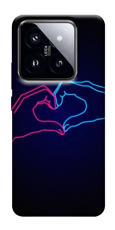Чехол на Xiaomi 14 Pro Neon love фото 1 из 1