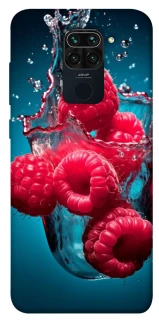 Чохол на Xiaomi Redmi Note 9 / Redmi 10X Малинка у воді фото 1 з 1