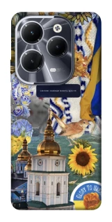 Чехол на Infinix Hot 40 Ukraine style ver.5 фото 1 из 1
