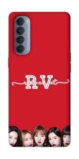 Чохол на Oppo Reno 4 Pro RED VELVET v3 фото 1 з 1