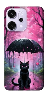 Чохол на Oppo Reno 14 Pro Black cat фото 1 з 1