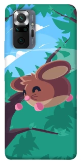 Чехол на Xiaomi Redmi Note 10 Pro Adopt Me Forest Mouse Jump фото 1 из 1