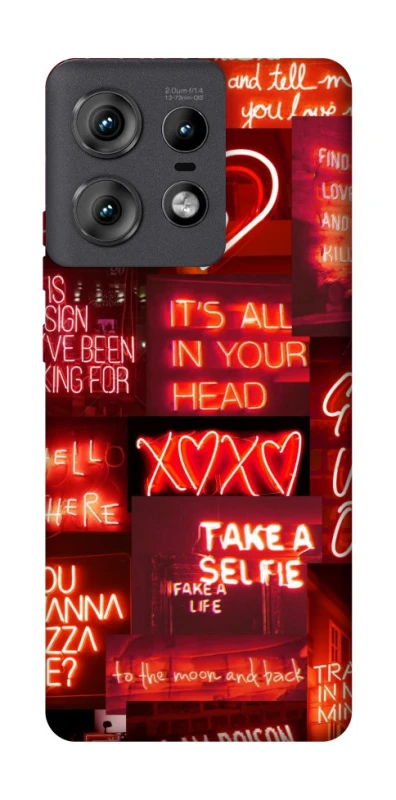 Чохол на Motorola Edge 50 Pro Love collage ver.7 фото 1 з 1