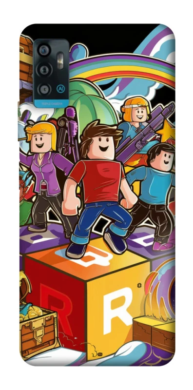 Чохол на ZTE Blade A71 Roblox family фото 1 з 1