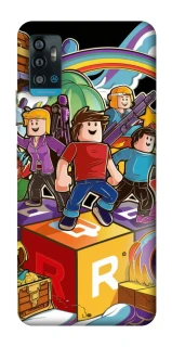 Чехол на ZTE Blade A71 Roblox family фото 1 из 1