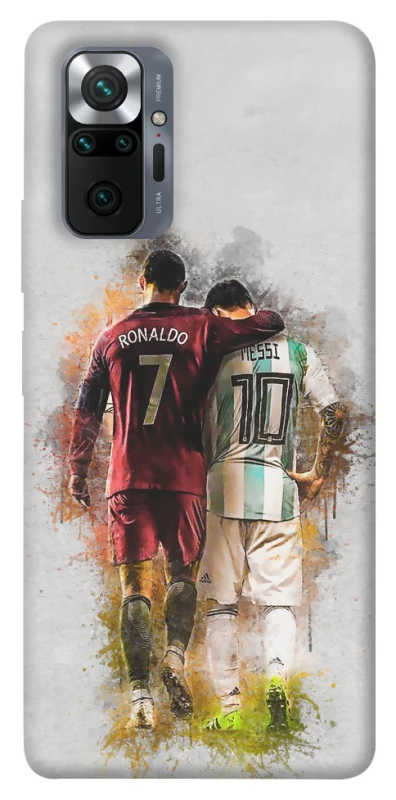 Чохол на Xiaomi Redmi Note 10 Pro Ronaldo та Messi фото 1 з 1