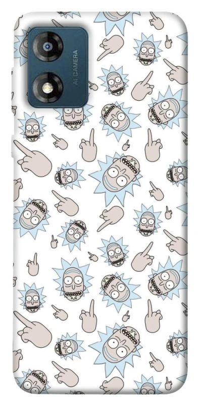 Чохол на Motorola Moto E13 Rick and Morty style фото 1 з 1