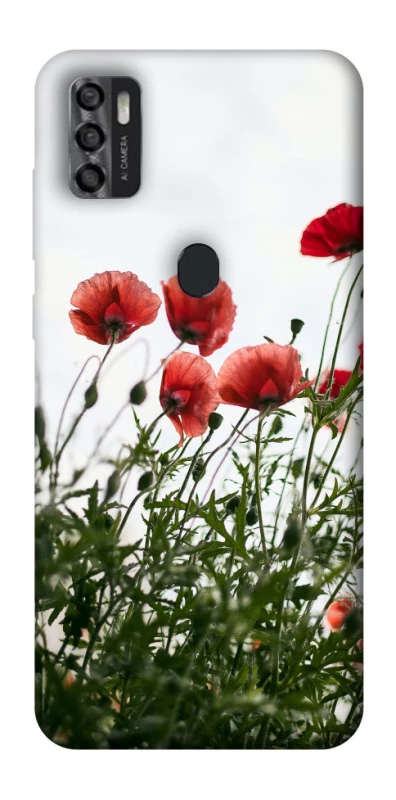 Чехол на ZTE Blade A7s (2020) Поле маков фото 1 из 1