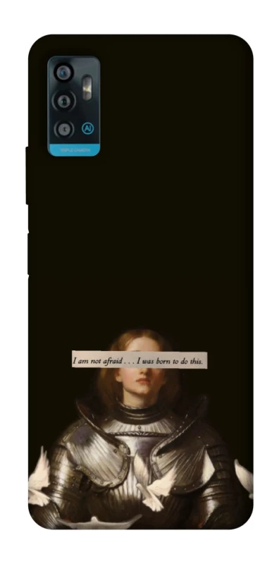 Чохол на ZTE Blade A71 Not afraid фото 1 з 1