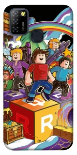 Чохол на Infinix Hot 10 Lite Roblox family фото 1 з 1