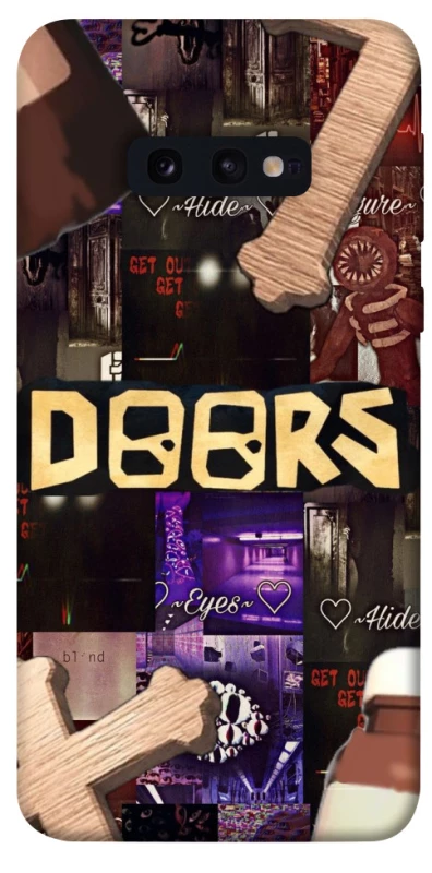 Чехол на Samsung Galaxy S10e Roblox doors dark mode фото 1 из 1