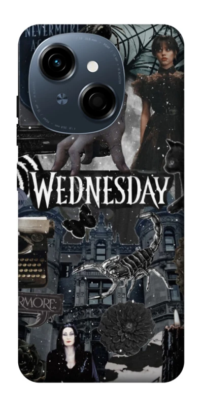 Чохол на TECNO Spark Go 1 Wednesday Collage ver.2 фото 1 з 1