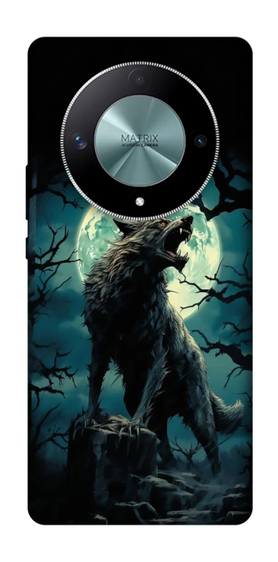 Чохол на Huawei Magic6 Lite Вовк під місяцем фото 1 з 1