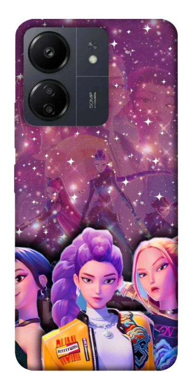 Чохол на Xiaomi Poco C65 k-pop demon hunters v6 фото 1 з 1