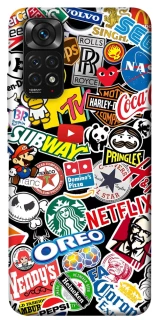 Чохол на Xiaomi Redmi Note 11 (Global) / Note 11S brands фото 1 з 1