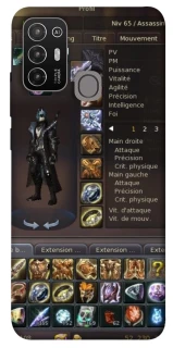 Чехол на ZTE Blade A52 Character Menu ver.1 фото 1 из 1