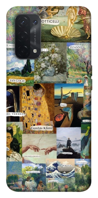Чохол на Oppo A54 5G / A74 5G Art collage ver.8 фото 1 з 1