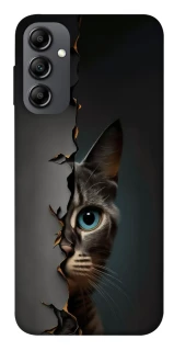 Чехол на Samsung Galaxy A14 4G/5G Кот-подглядыватель v2 фото 1 из 1