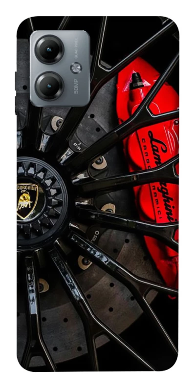 Чехол на Motorola Moto G14 Wheel Lamborgini фото 1 из 1
