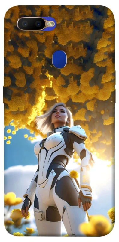Чохол на Oppo A5s Cyber space girl ver.3 фото 1 з 1