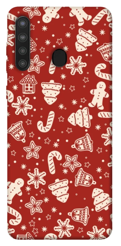 Чохол на Samsung Galaxy A21 Новорічний v3 фото 1 з 1