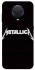 Чохол на Nokia G20 / G10 / 6.3 Metallica logo фото 1 з 1