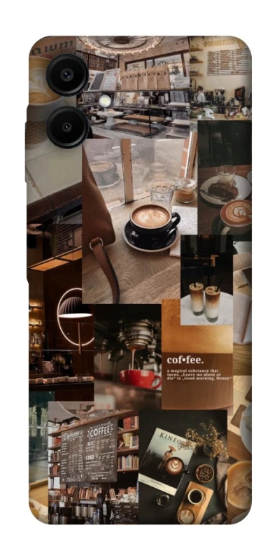 Чохол на Samsung Galaxy A07 Coffee collage ver.2 фото 1 з 1