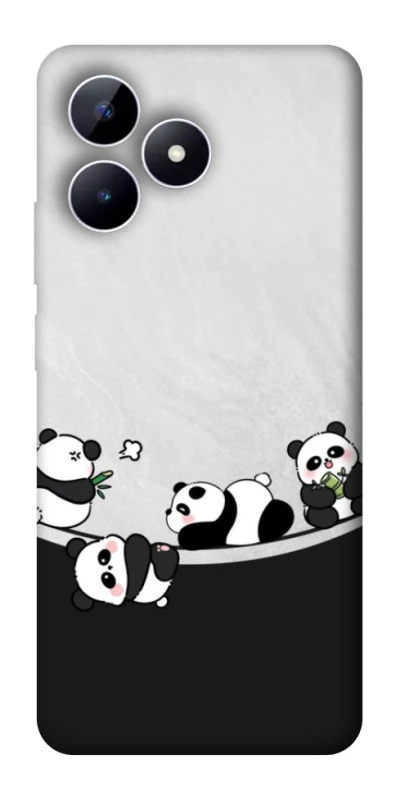 Чохол на Realme Note 50 5G Four pandas фото 1 з 1