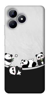 Чохол на Realme Note 50 5G Four pandas фото 1 з 1