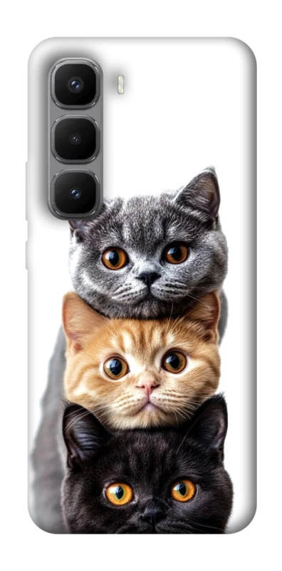 Чохол на Infinix Hot 60 Pro+ Гарні котики фото 1 з 1