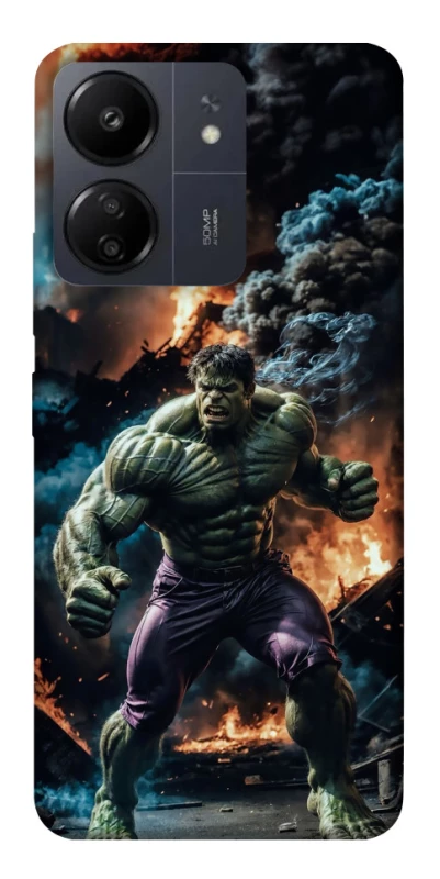 Чохол на Xiaomi Poco C65 Hulk v2 фото 1 з 1