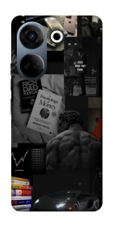 Чехол на TECNO Camon 20 Pro (CK7n) Rich and young фото 1 из 1