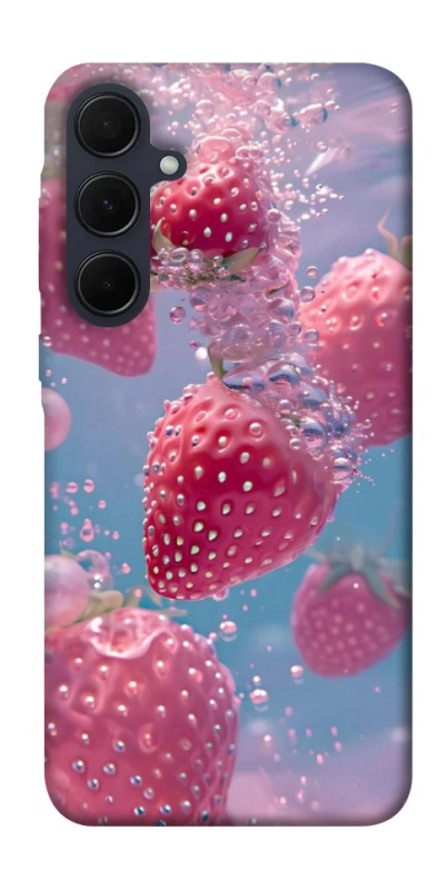 Чохол на Samsung Galaxy A35 Полуниця в воді фото 1 з 1