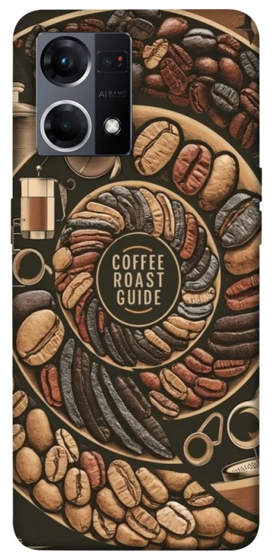Чохол на Oppo Reno 7 4G Coffee roast guide фото 1 з 1