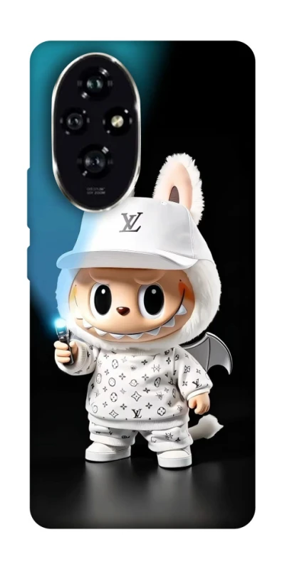 Чохол на Honor 200 Labubu with flashlight ver.1 фото 1 з 1