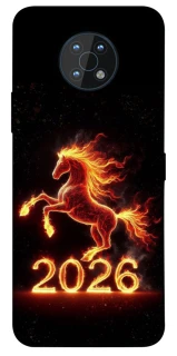 Чохол на Nokia G50 Red Fire Horse ver.1 фото 1 з 1