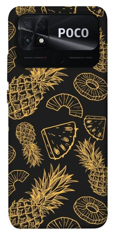 Чохол на Xiaomi Poco C40 Pineapple фото 1 з 1