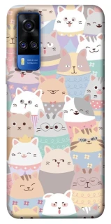 Чехол на Vivo Y51a Funny Kittens ver.2 фото 1 из 1