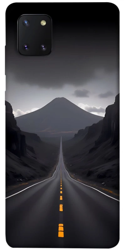 Чехол на Samsung Galaxy Note 10 Lite (A81) Black mountains фото 1 из 1