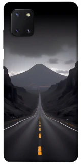 Чехол на Samsung Galaxy Note 10 Lite (A81) Black mountains фото 1 из 1