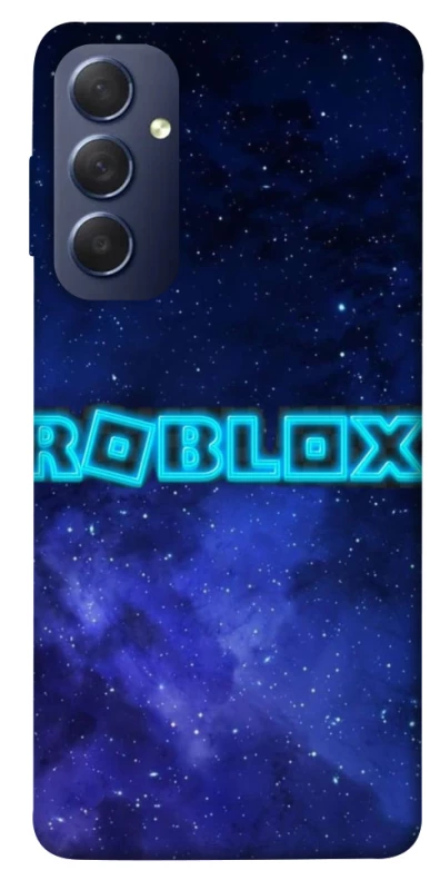 Чохол на Samsung Galaxy M54 5G Roblox Space Logo Blue фото 1 з 1
