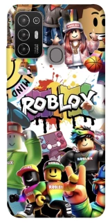 Чехол на ZTE Blade A52 Roblox Characters Collage фото 1 из 1