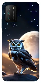 Чехол на Xiaomi Poco M3 Cyber ​​owl фото 1 из 1