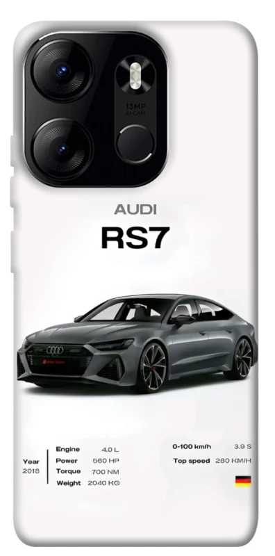 Чехол на Tecno Spark Go 2023 Audi RS7 фото 1 из 1
